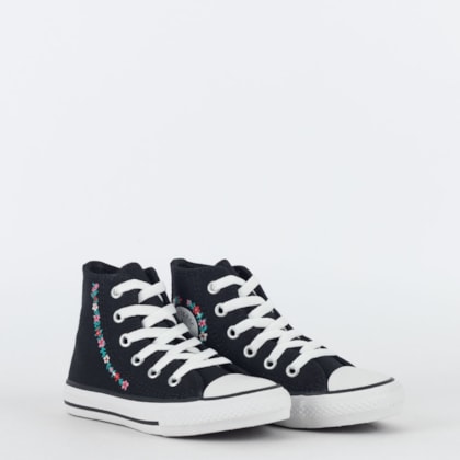 Tênis Converse Kids Chuck Taylor All Star Hi Magic Cycle Preto CK10860002