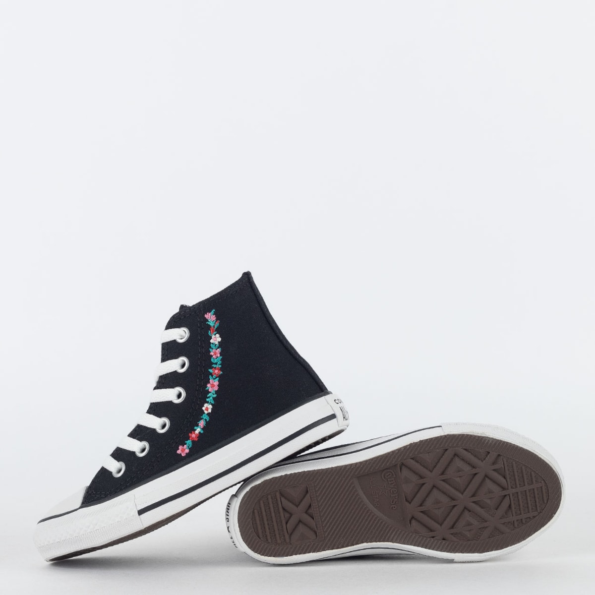 Tênis Infantil Converse Chuck Taylor All Star Preto - Via Colors - Calçapé  Calçados