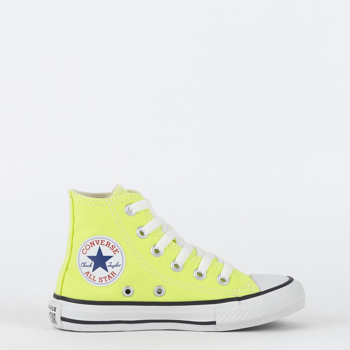 Tênis Converse Chuck Taylor All Star Kids Hi Seasonal Plus Verde