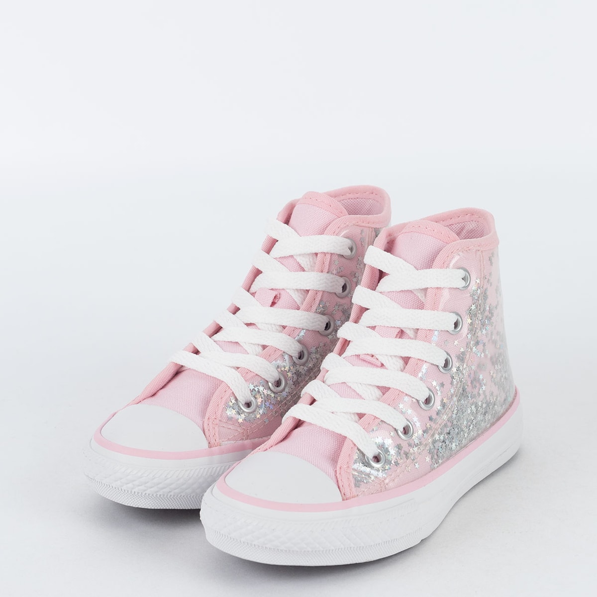 Tênis Infantil All Star Converse Chuck Taylor Hi Rosa Choque