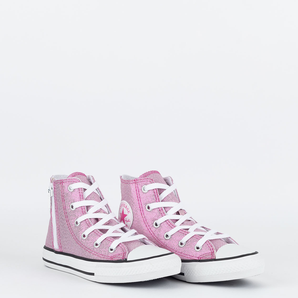 Light pink hot sale converse