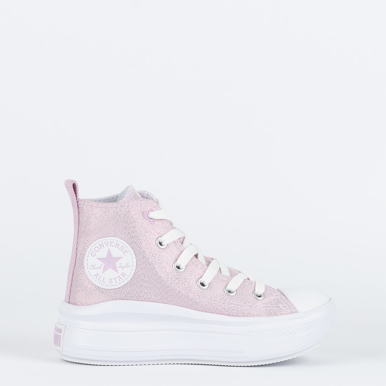 T nis Converse Kids Chuck Taylor All Star Move Hi Be Dazzling Lilas Claro CK11240001