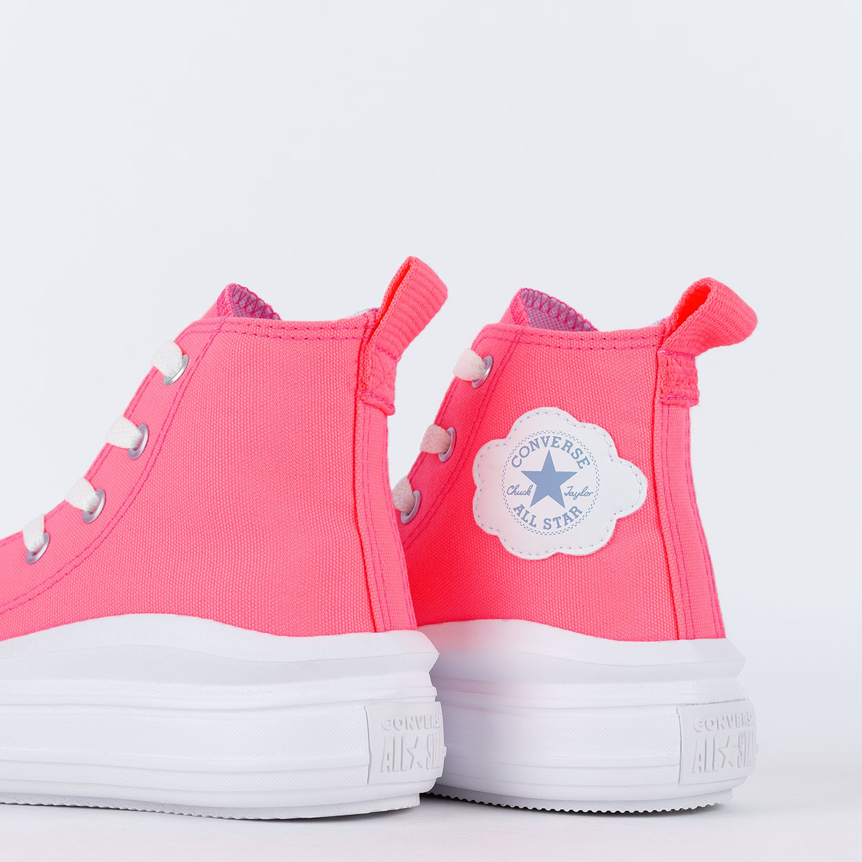 Converse rosa outlet fluorescente