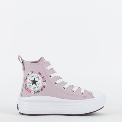 Tênis Converse Kids Chuck Taylor All Star Move Hi Magic Cycle Violeta CK10920001