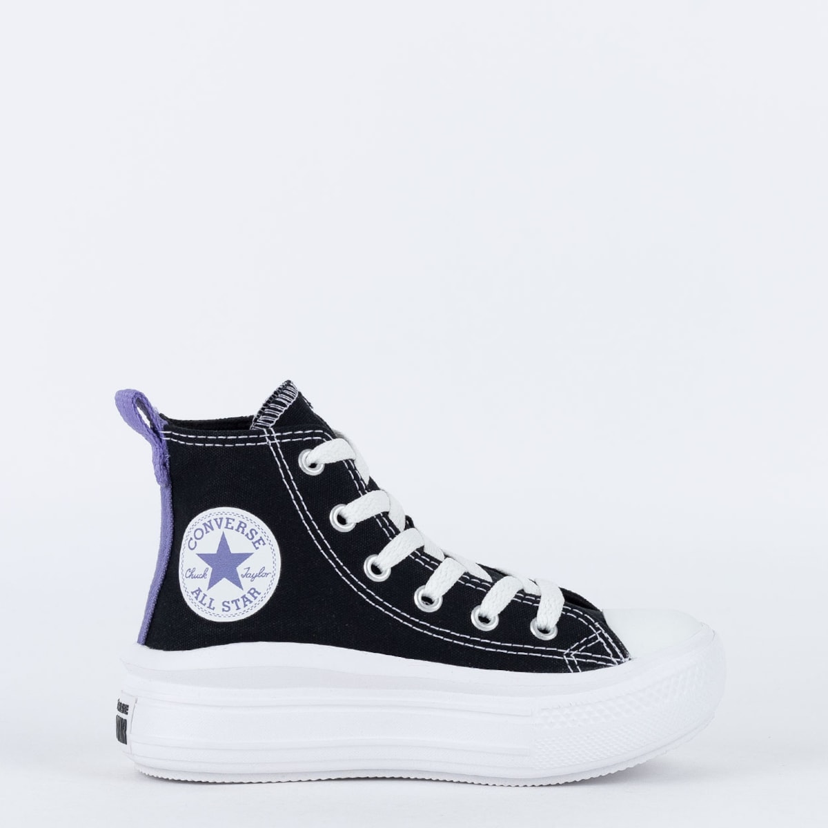 Cano Longo All Star Roxo Cano Medio Star Feminino All Star Preto