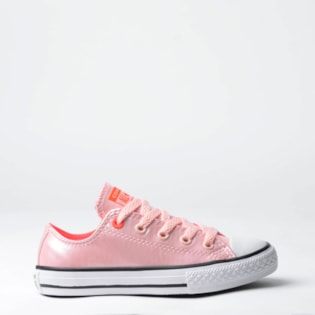 Tênis Converse Kids Chuck Taylor All Star Ox Rosa Escuro CK06900002 Tênis Converse Kids Chuck Taylor All Star Ox Rosa Escuro CK06900002