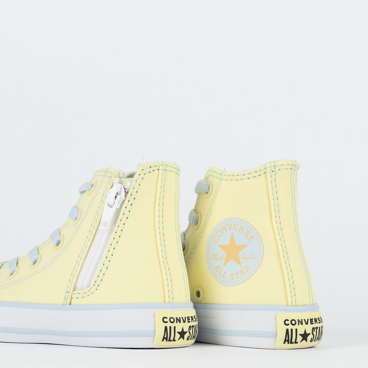 Tênis Converse Kids Chuck Taylor All Star Side Zip Hi Canvas +1
