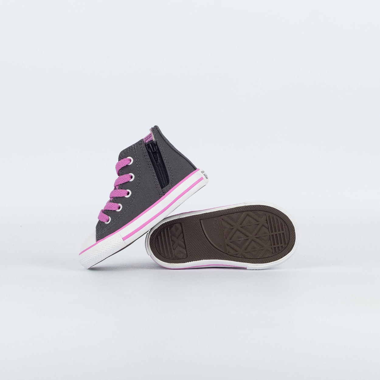 Tênis Converse Kids Chuck Taylor All Star Side Zip Hi Canvas+1