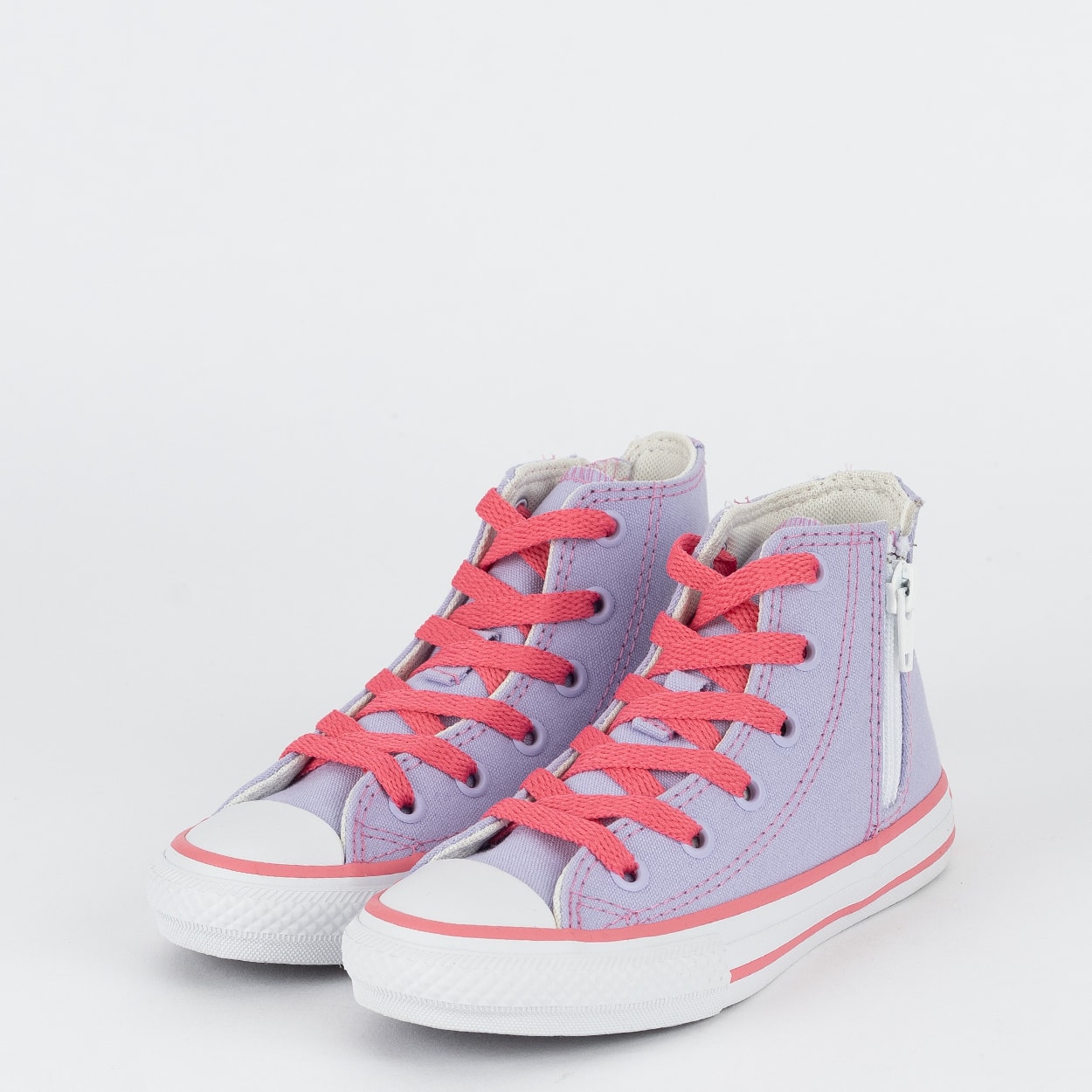 Tênis Converse Kids Chuck Taylor All Star Side Zip Hi Canvas +1