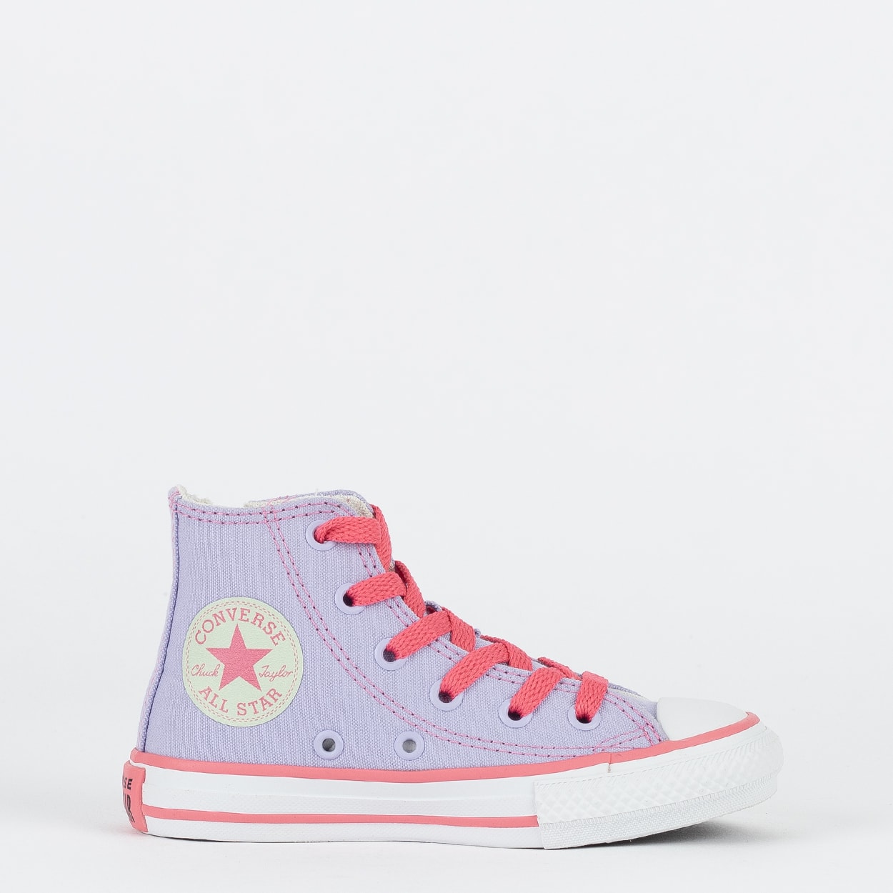 Tênis Converse Kids Chuck Taylor All Star Side Zip Hi Canvas +1