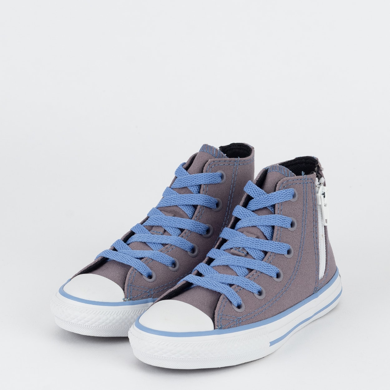 ＣＱT.ＣＱ4+.ＣＱ C+ Tênis Converse Kids Chuck Taylor All Star Side Zip Hi Canvas