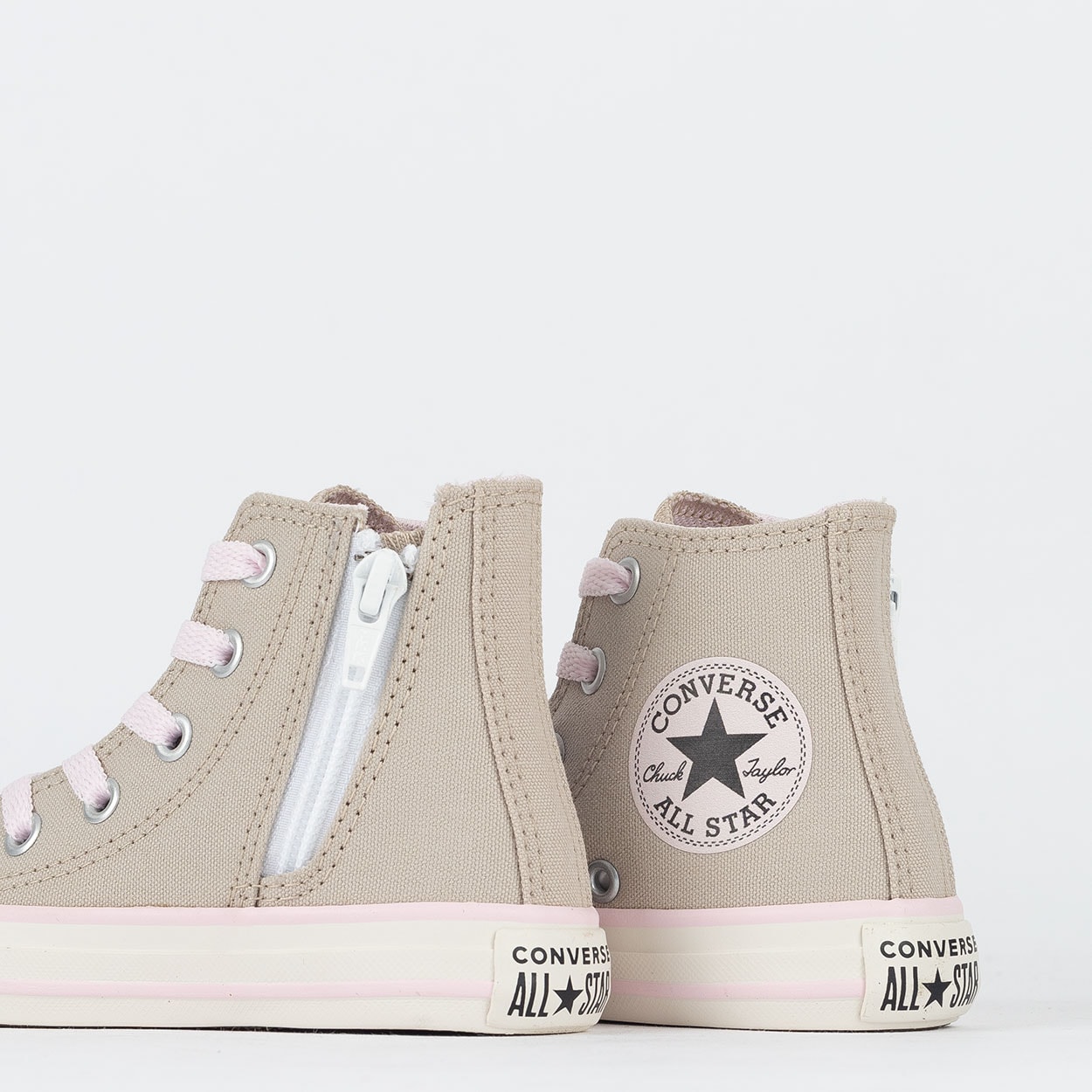 Tênis Converse Kids Chuck Taylor All Star Side Zip Hi Canvas +1