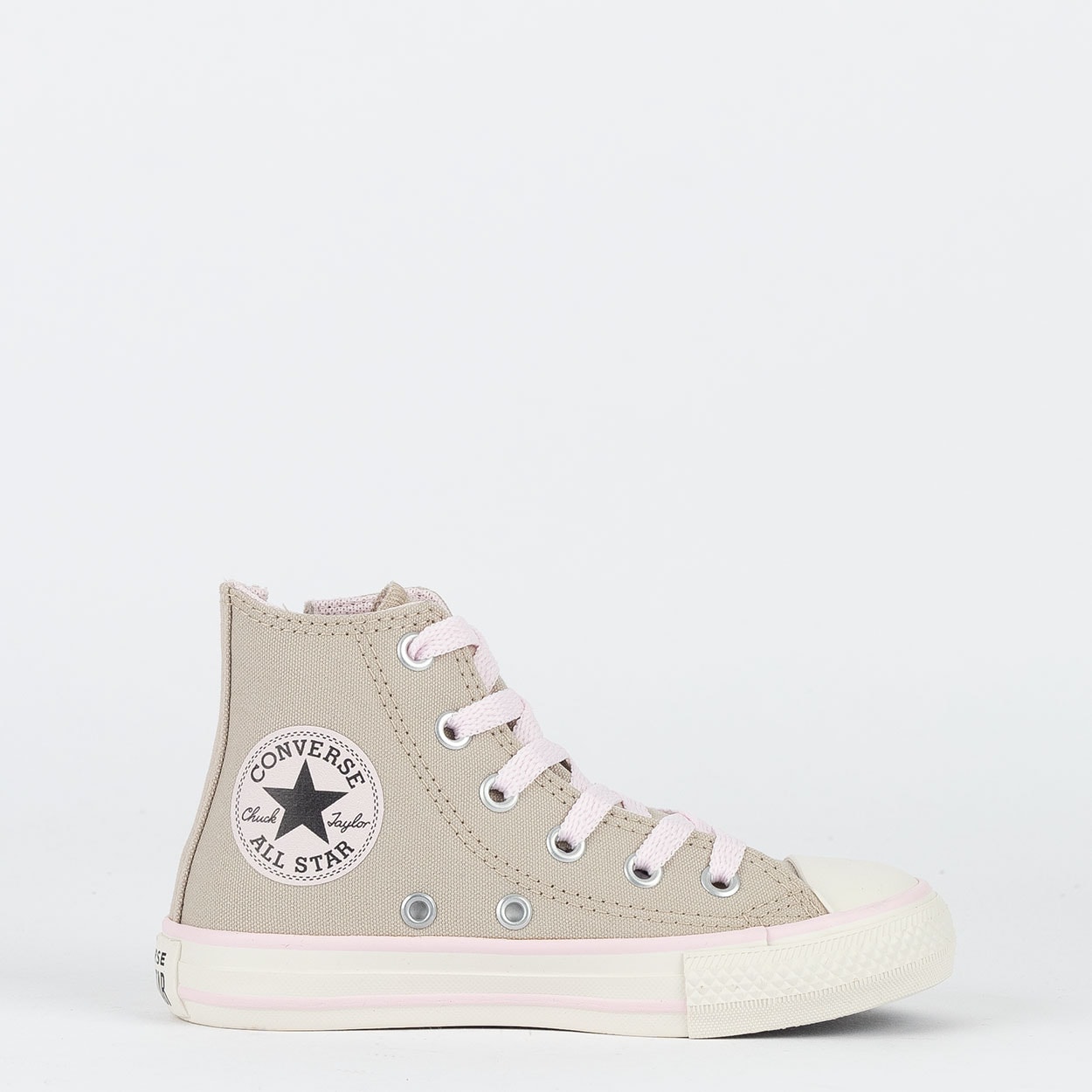 Tênis Converse Kids Chuck Taylor All Star Side Zip Hi Canvas +1