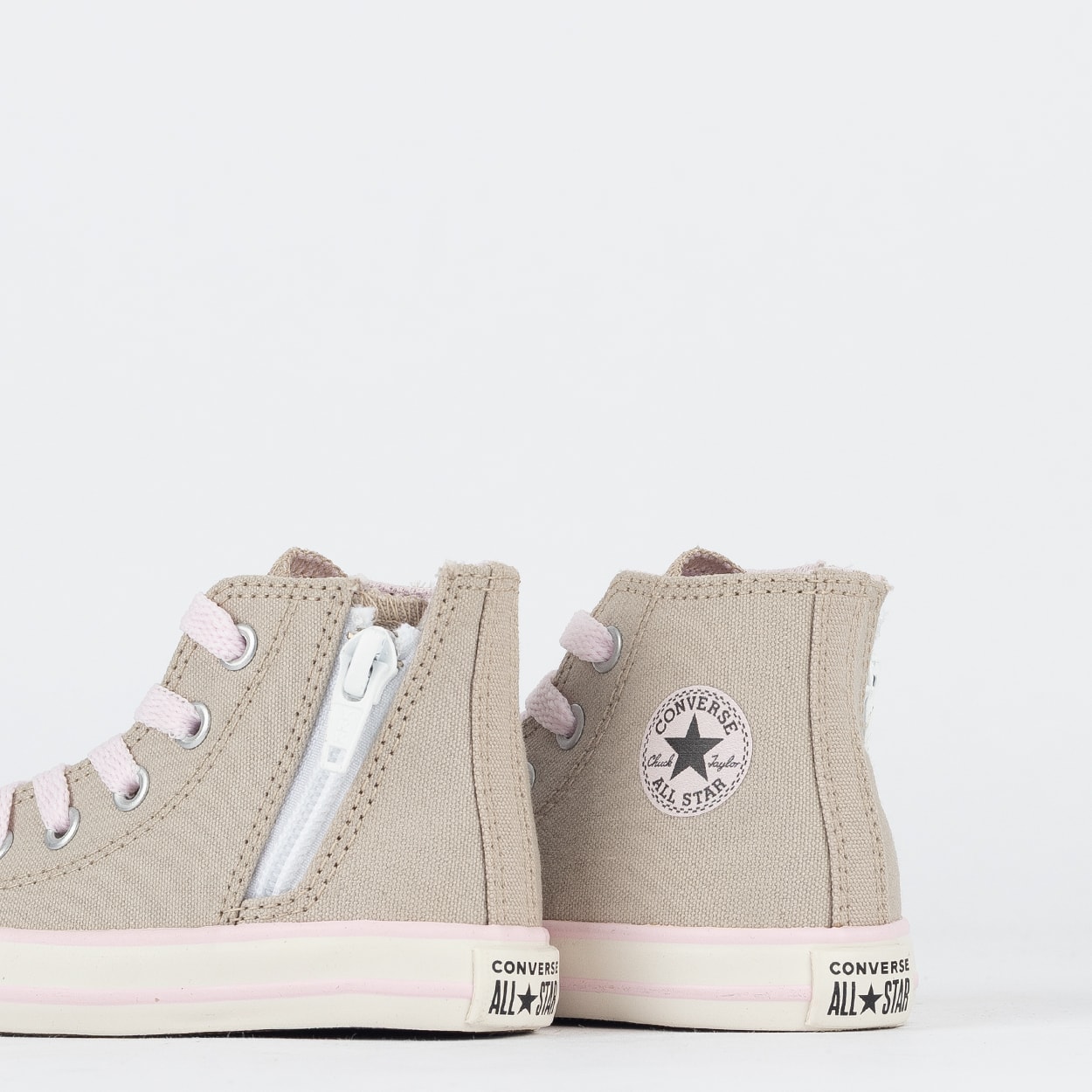 Tênis Converse Kids Chuck Taylor All Star Side Zip Hi Canvas +1