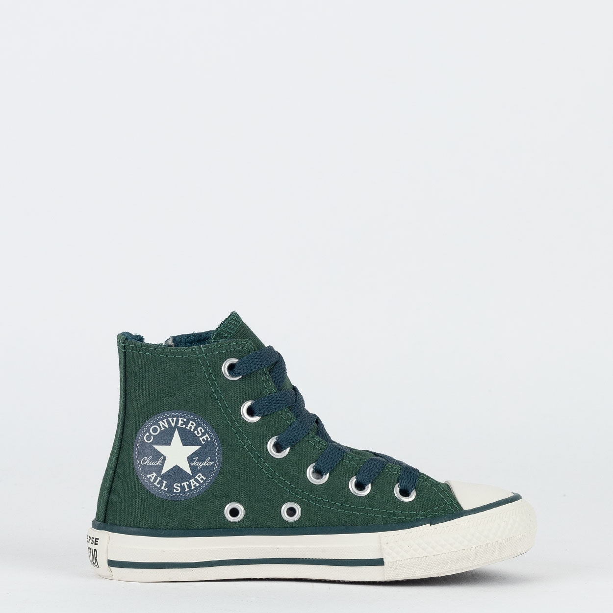 Tênis Converse Kids Chuck Taylor All Star Side Zip Hi Canvas