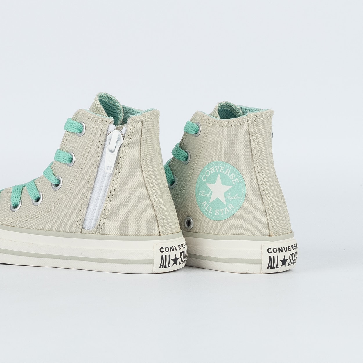 Tênis Converse Kids Chuck Taylor All Star Side Zip Hi Canvas+1