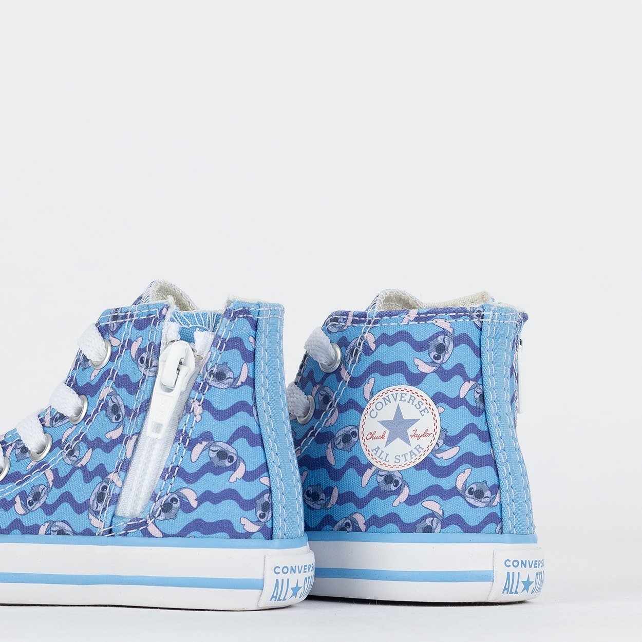 Tênis Converse Kids Chuck Taylor All Star Side Zip Hi Disney