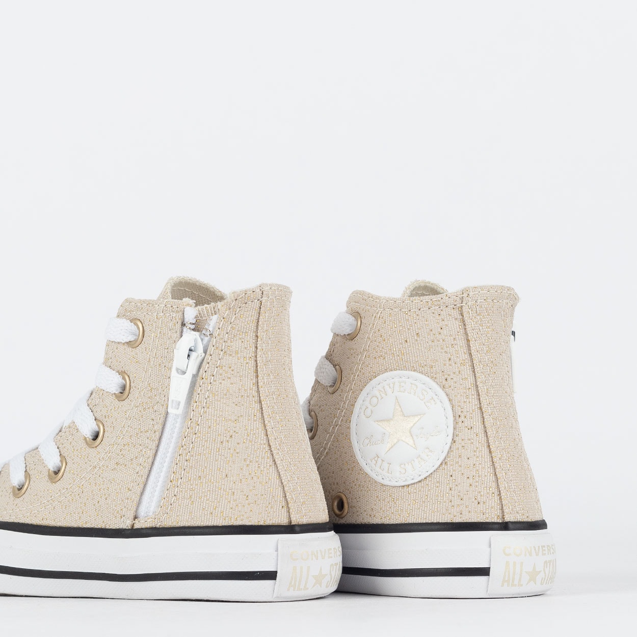 Tênis Converse Kids Chuck Taylor All Star Side Zip Hi Material