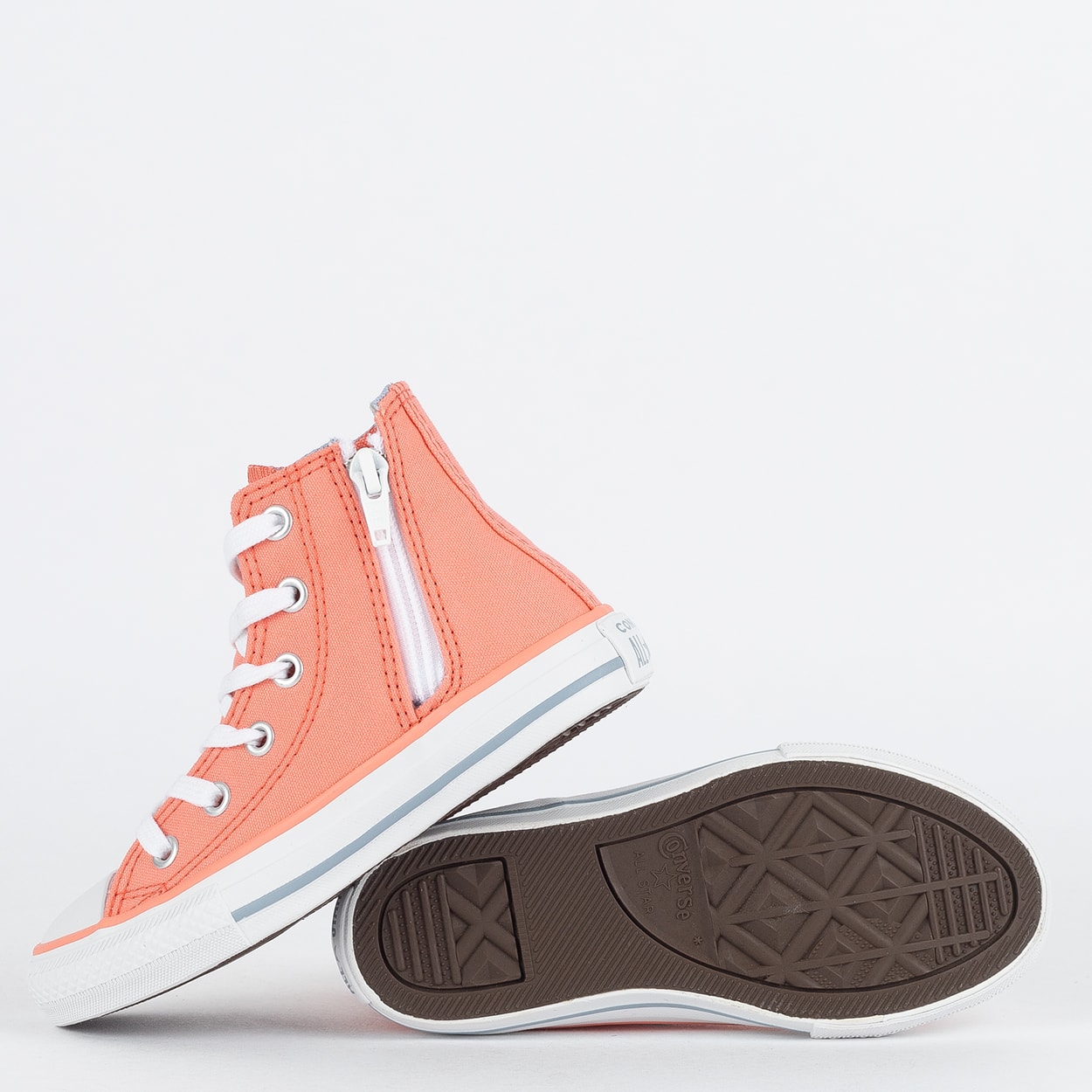 Tênis Converse Kids Chuck Taylor All Star Side Zip Hi Seasonal +1