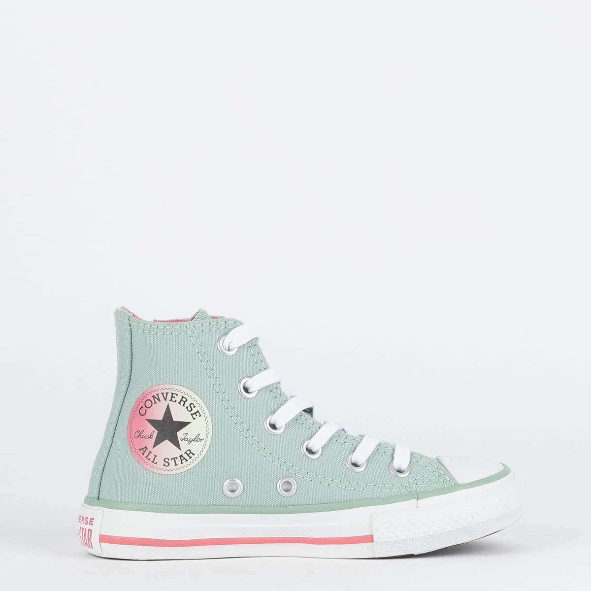 Converse Shoes Converse Mujer Verde Agua High Top Tenis All Star