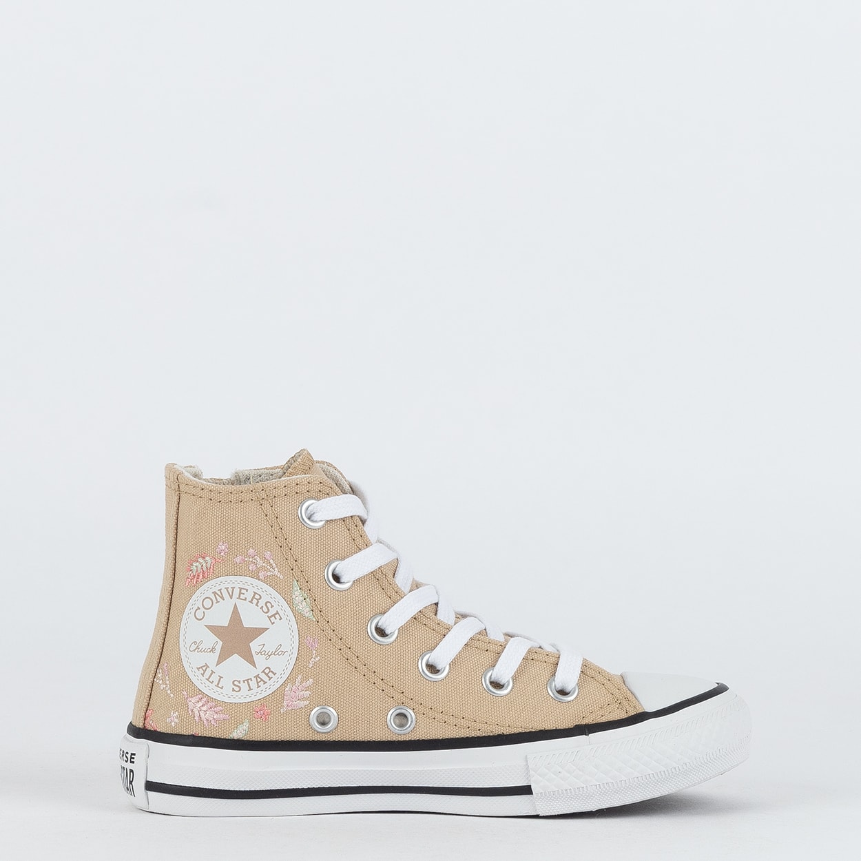 Tênis Converse Kids Chuck Taylor All Star Side Zip Hi Woodland