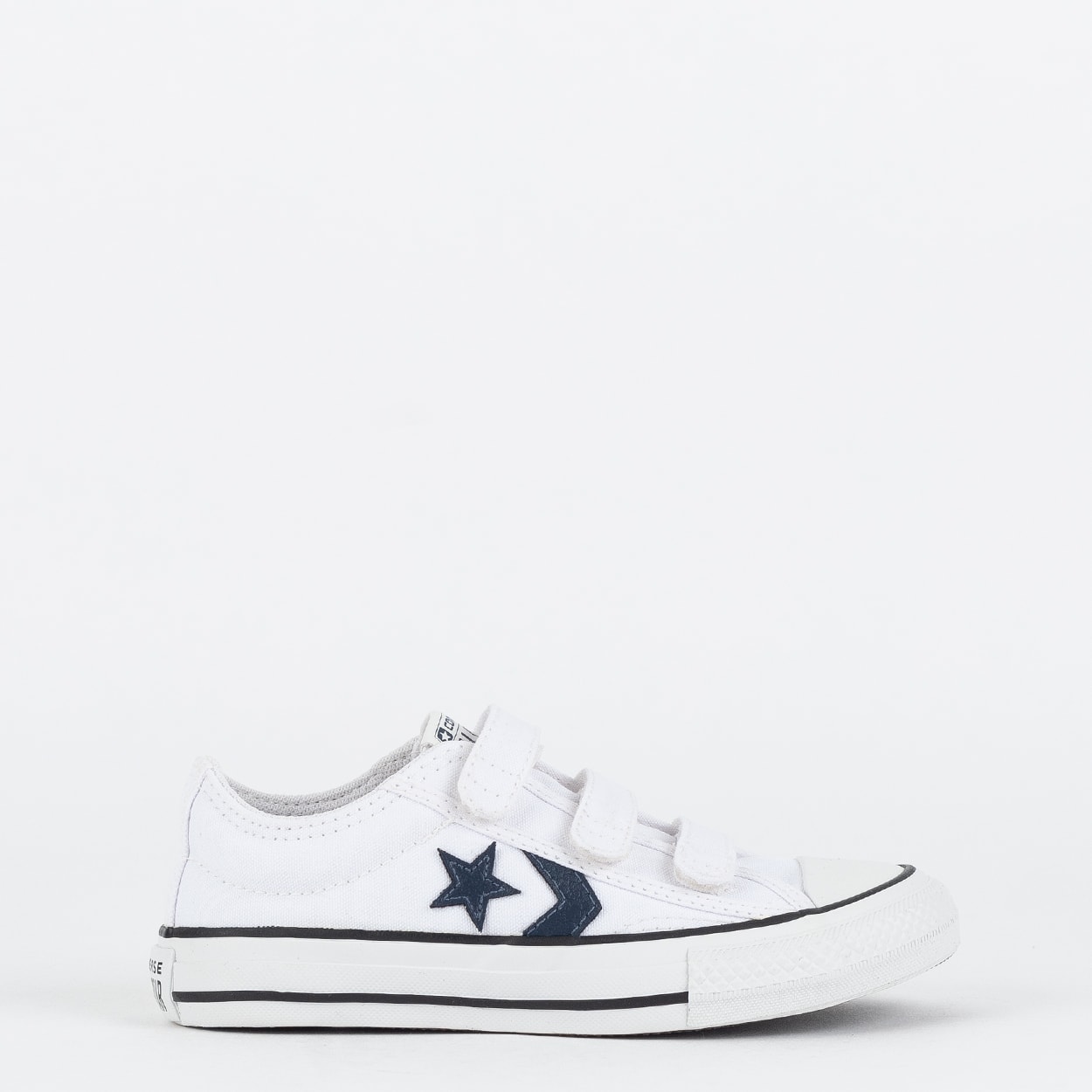 Tênis Converse Kids Star Player 76 3V Ox Branco Marinho CK12060001