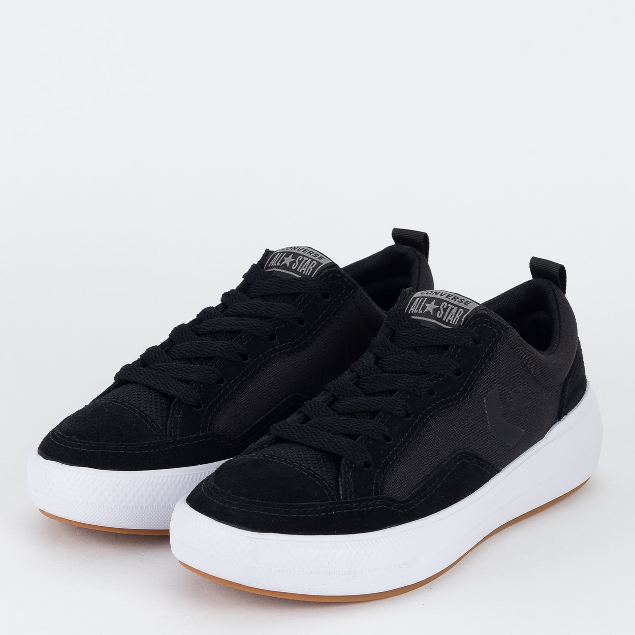 Tênis Converse Logan Lite Ox Essential Preto Preto Branco CT29100001