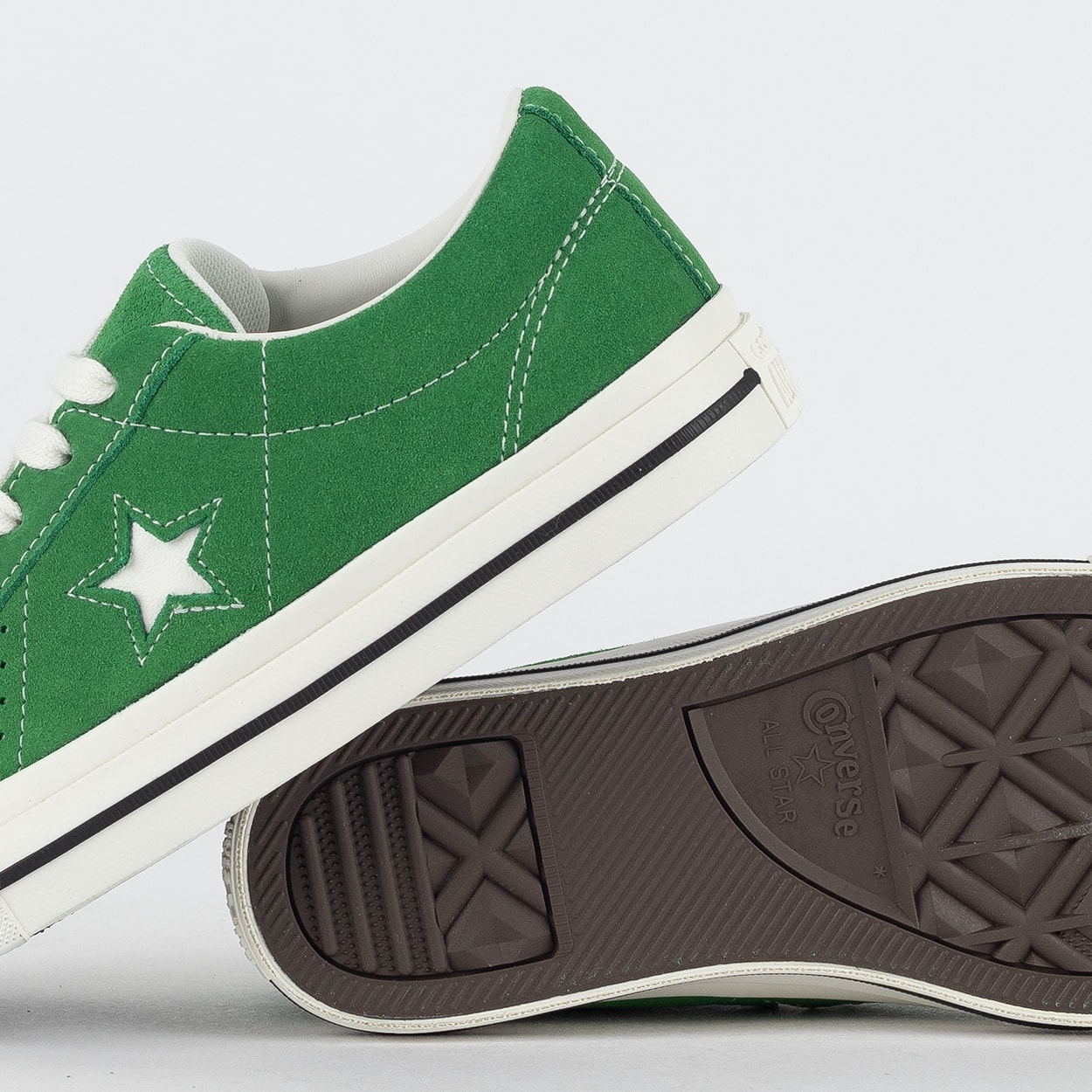 Tênis Converse One Star 95 Ox Seasonal Color Green Vintage White