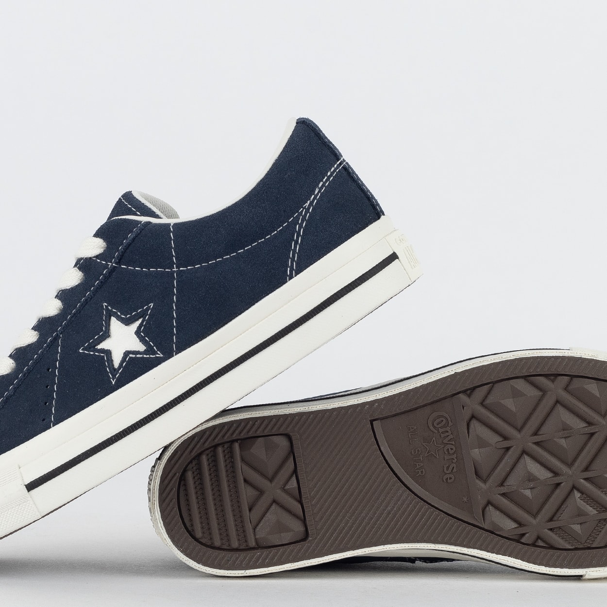 Tênis Converse One Star 95 Ox Seasonal Color Navy Vintage White