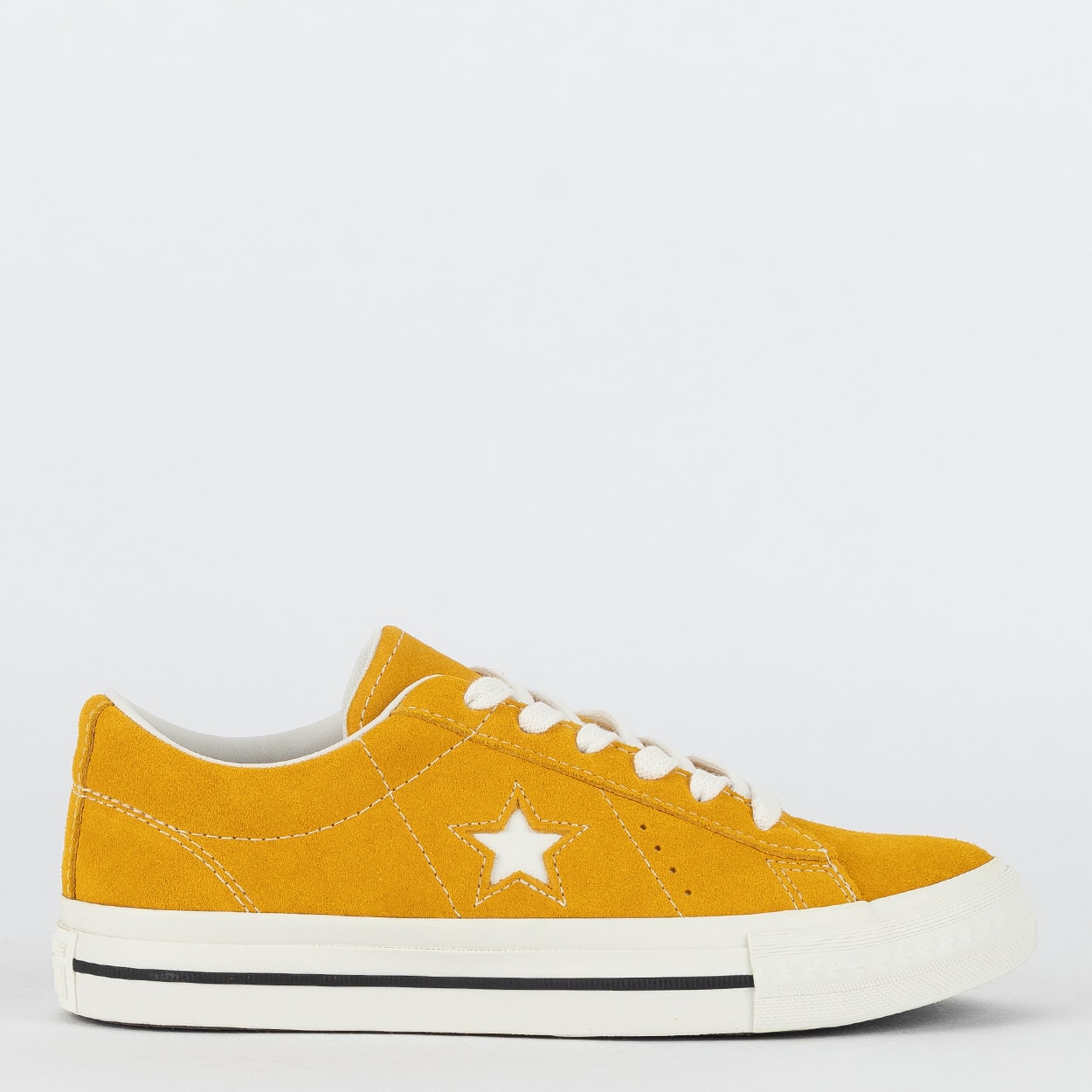 Tênis Converse One Star 95 Ox Seasonal Color Yellow Vintage White