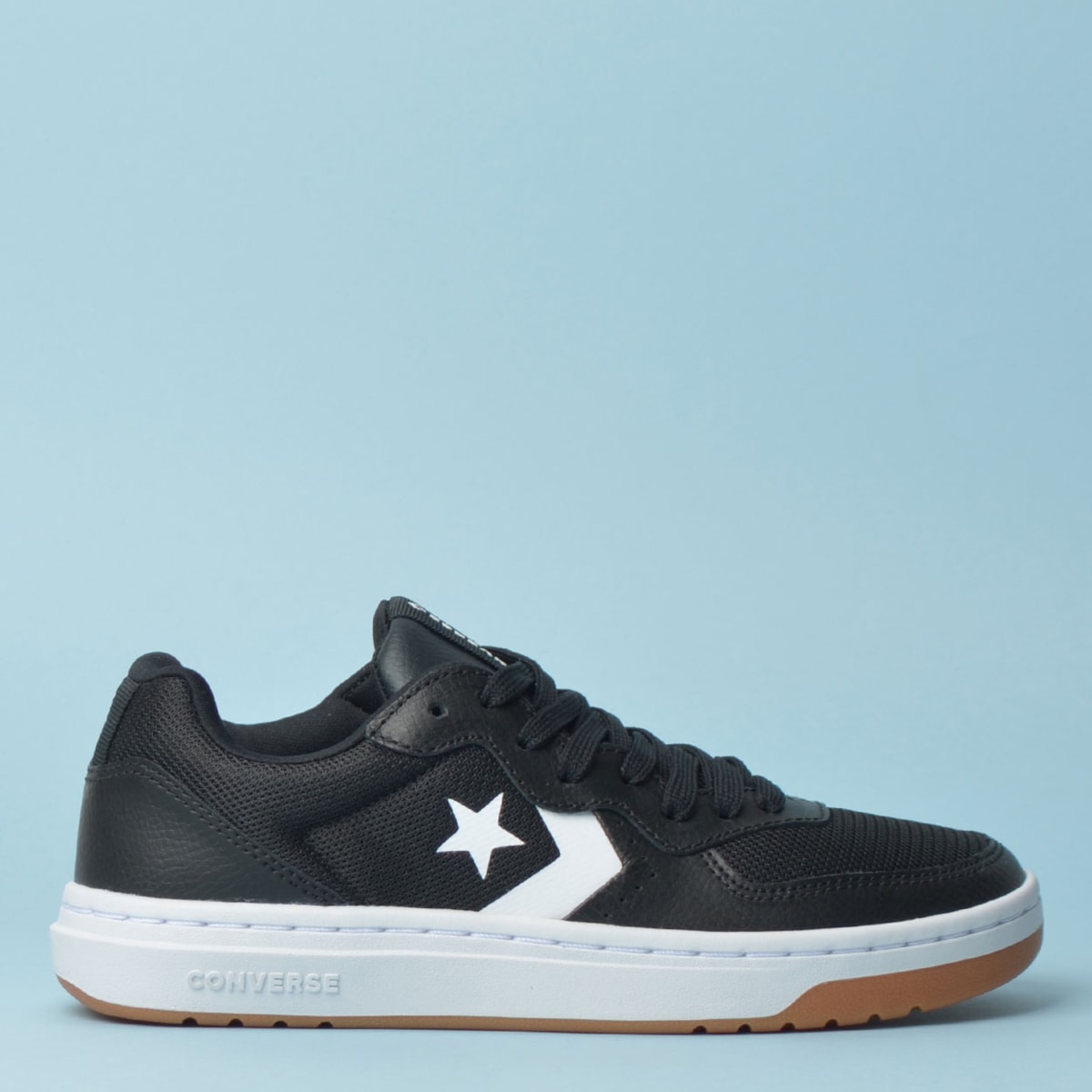 converse rival leather low