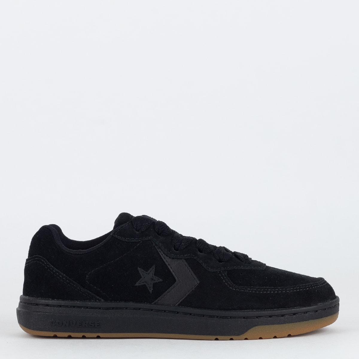 Converse Rival Tênis Converse Rival V2 Ox Seasonal Material Preto Preto Marrom Mel ...