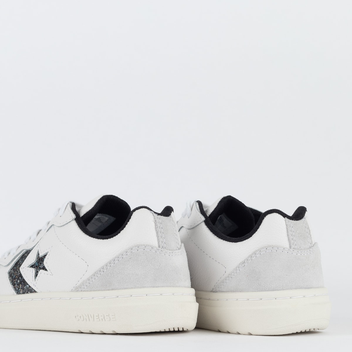 Converse Rival Tênis Converse Rival V2 Ox Shinefetti Branco Preto CO05610001