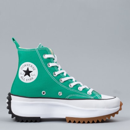 Tênis Converse Run Star Hike Hi Canvas Color Court Green White Gum 170441C