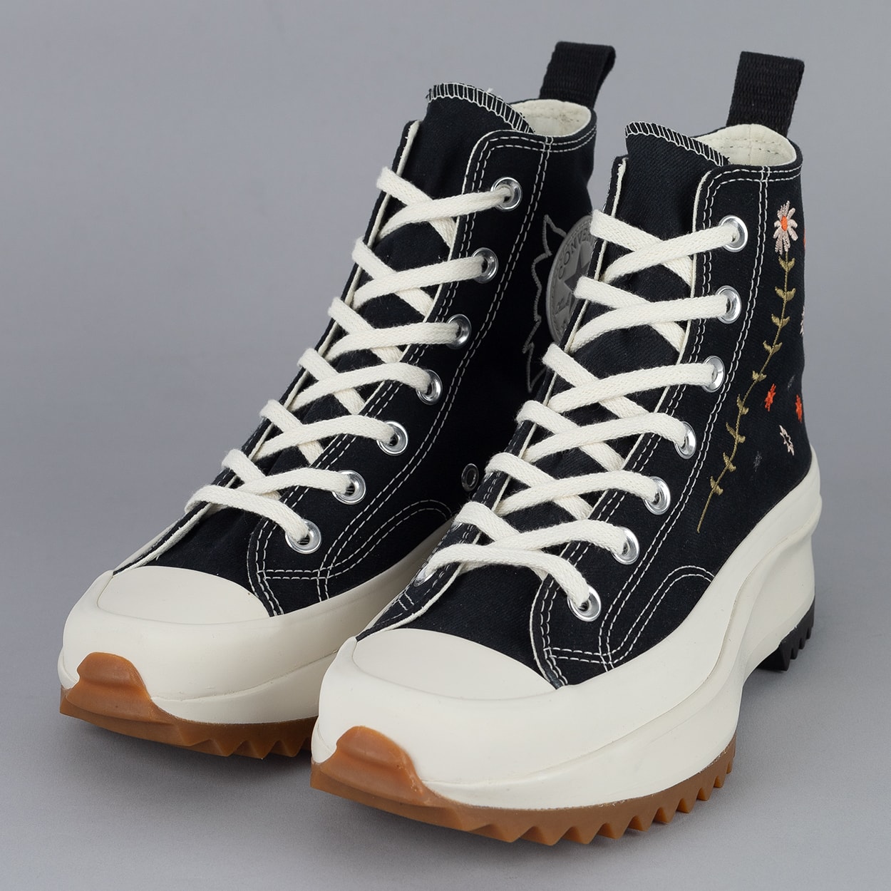 Tênis Converse Run Star Hike Hi Fairy Goddess Preto Amendoa