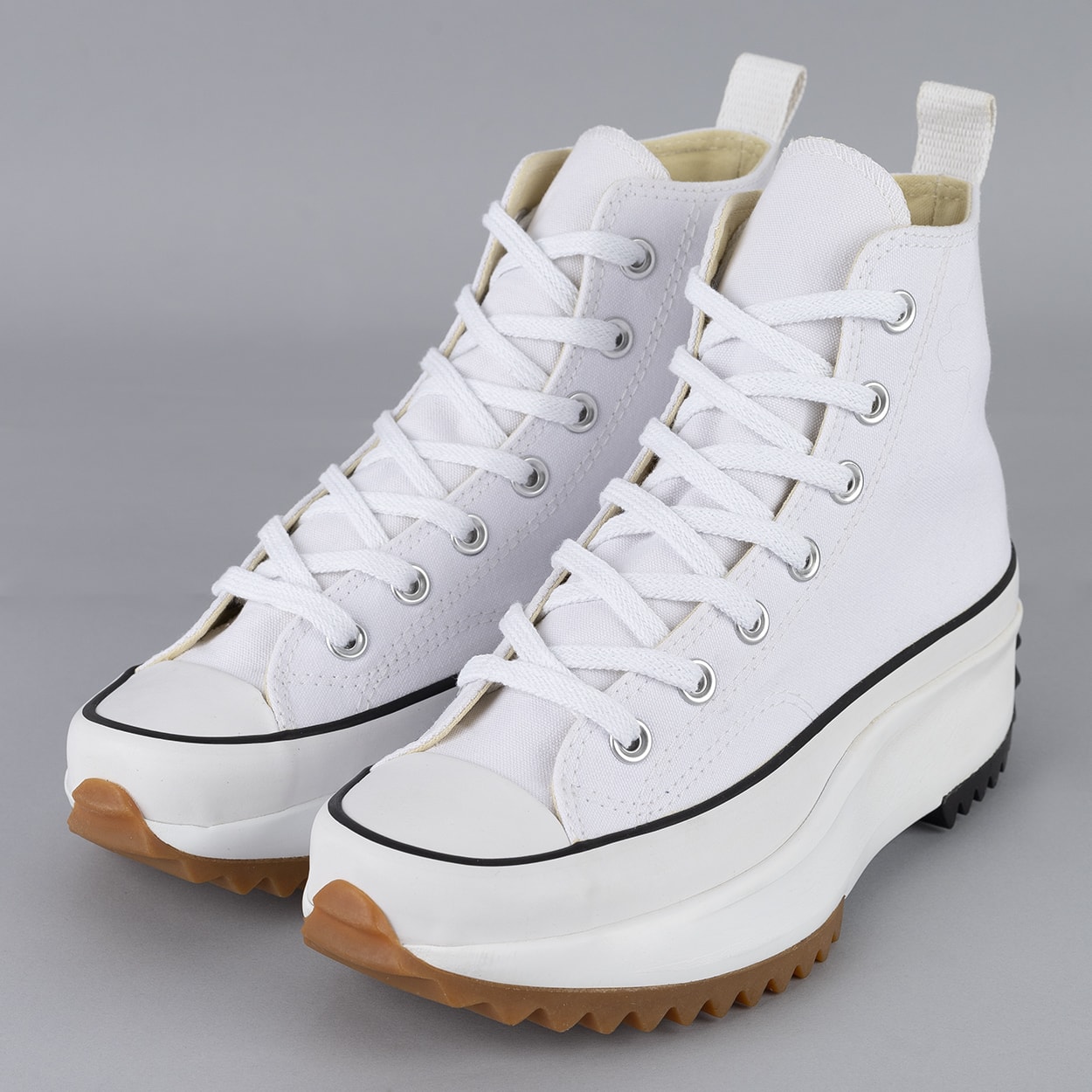 Tênis Converse Run Star Hike Hi Foundation Canvas Branco Preto