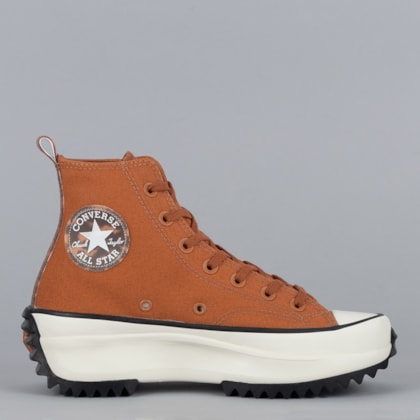 Tênis Converse Run Star Hike Hi Future Archive Tortoise Marrom Pardo CO04420001