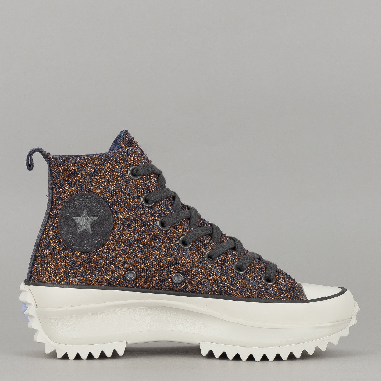 Tênis Converse Run Star Hike Hi Pretty Patina Roxo Fosco Amendoa