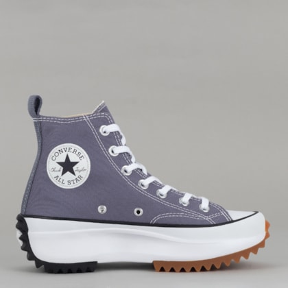 Tênis Converse Run Star Hike Hi Seasonal Roxo Fosco Preto CO03800015