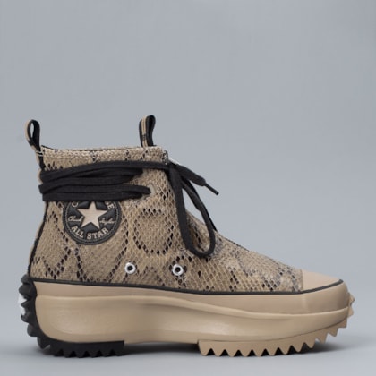 Tênis Converse Run Star Hike Hi Zip RSH Snake Black White 170056C