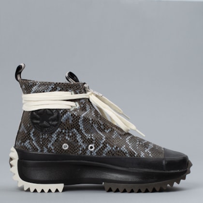 Tênis Converse Run Star Hike Hi Zip RSH Snake Engine Smoke Black 170057C