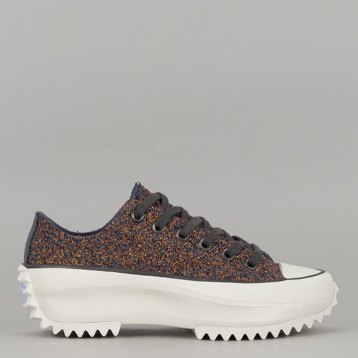 Tênis Converse Run Star Hike Ox Pretty Patina Roxo Fosco Amendoa