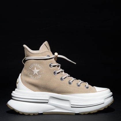 Tênis Converse Run Star Legacy CX Hi Summer Utility Nomad Khaki Oat Milk Egret A05054C