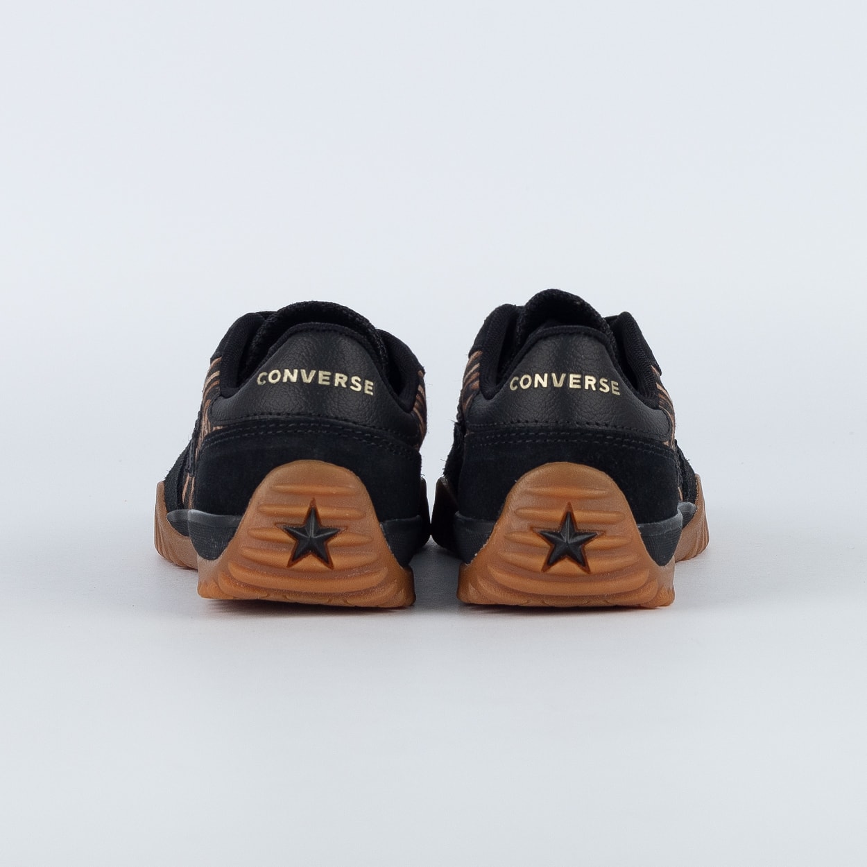 Tênis Converse Run Star Trainer Ox Animal Preto Preto Mel CO06540001
