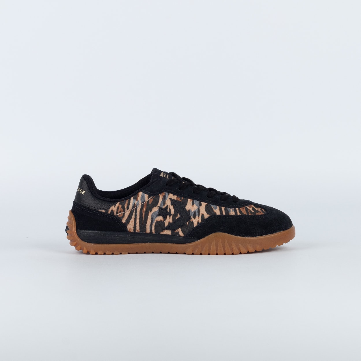 Tênis Converse Run Star Trainer Ox Animal Preto Preto Mel CO06540001
