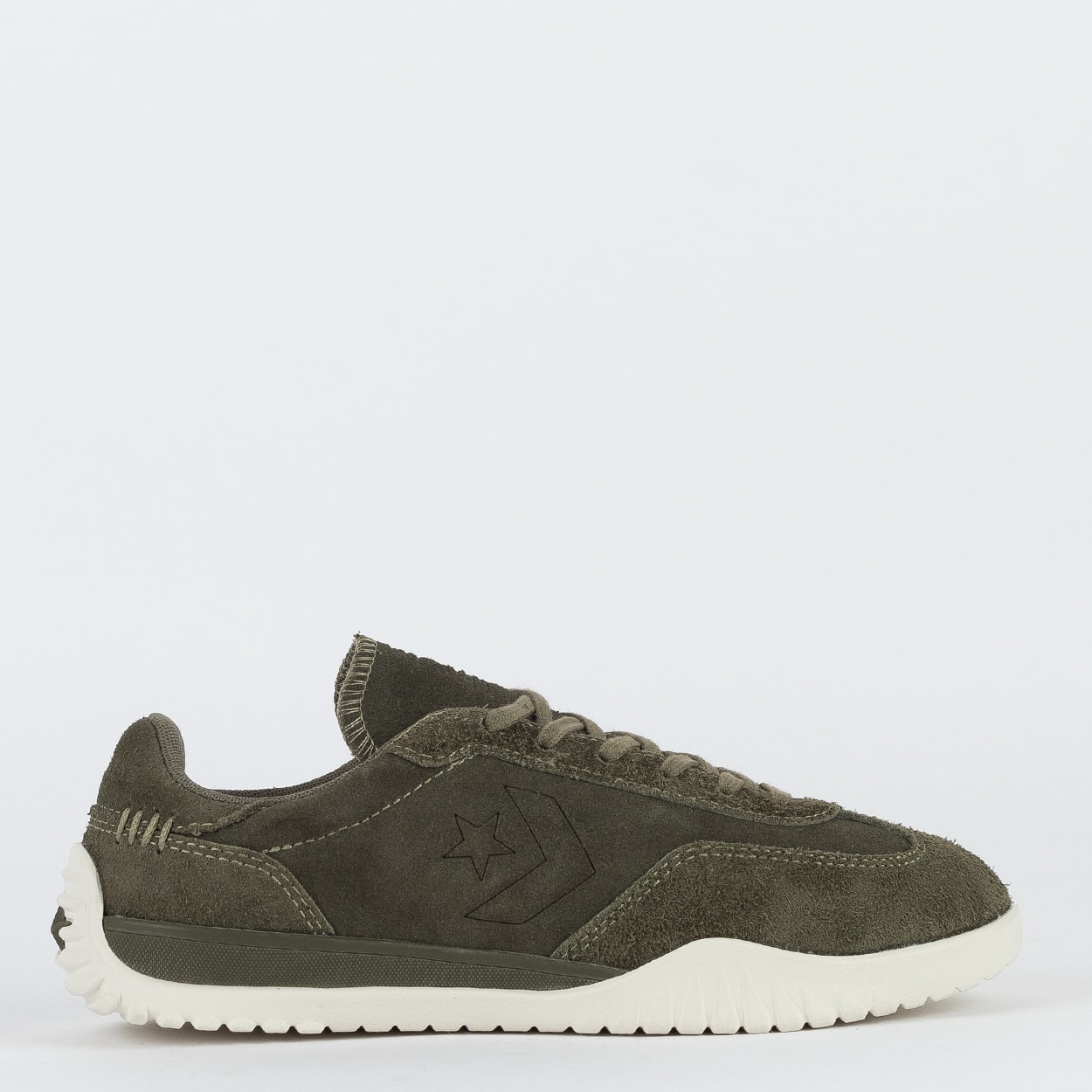 Tênis Converse Run Star Trainer Ox Crafted Color Suede Verde Musgo