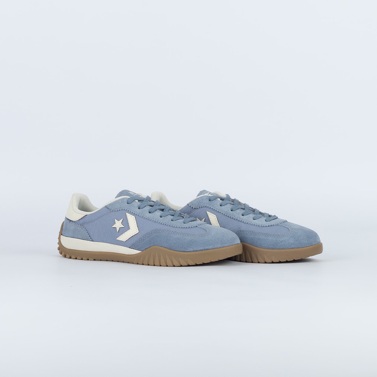 Tênis Converse Run Star Trainer Ox Seasonal Cinza Azulado Amendoa