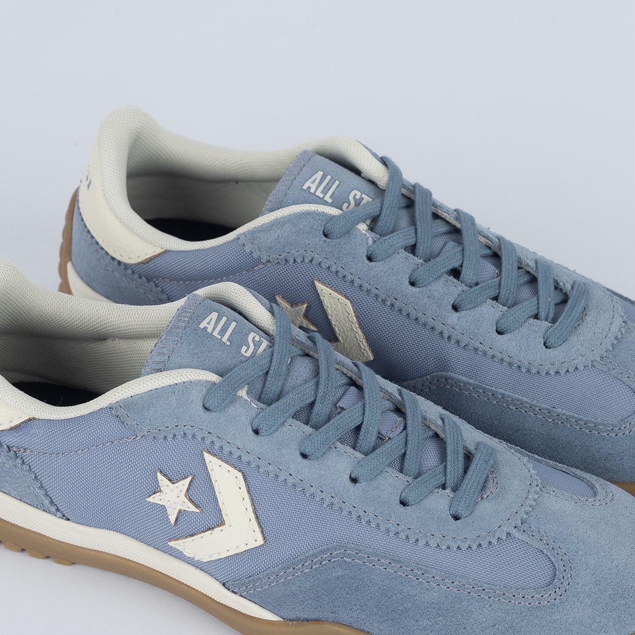 Tênis Converse Run Star Trainer Ox Seasonal Cinza Azulado Amendoa