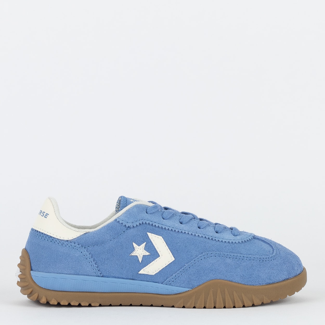 Tênis Converse Run Star Trainer Ox Seasonal Suede Azul Aberto