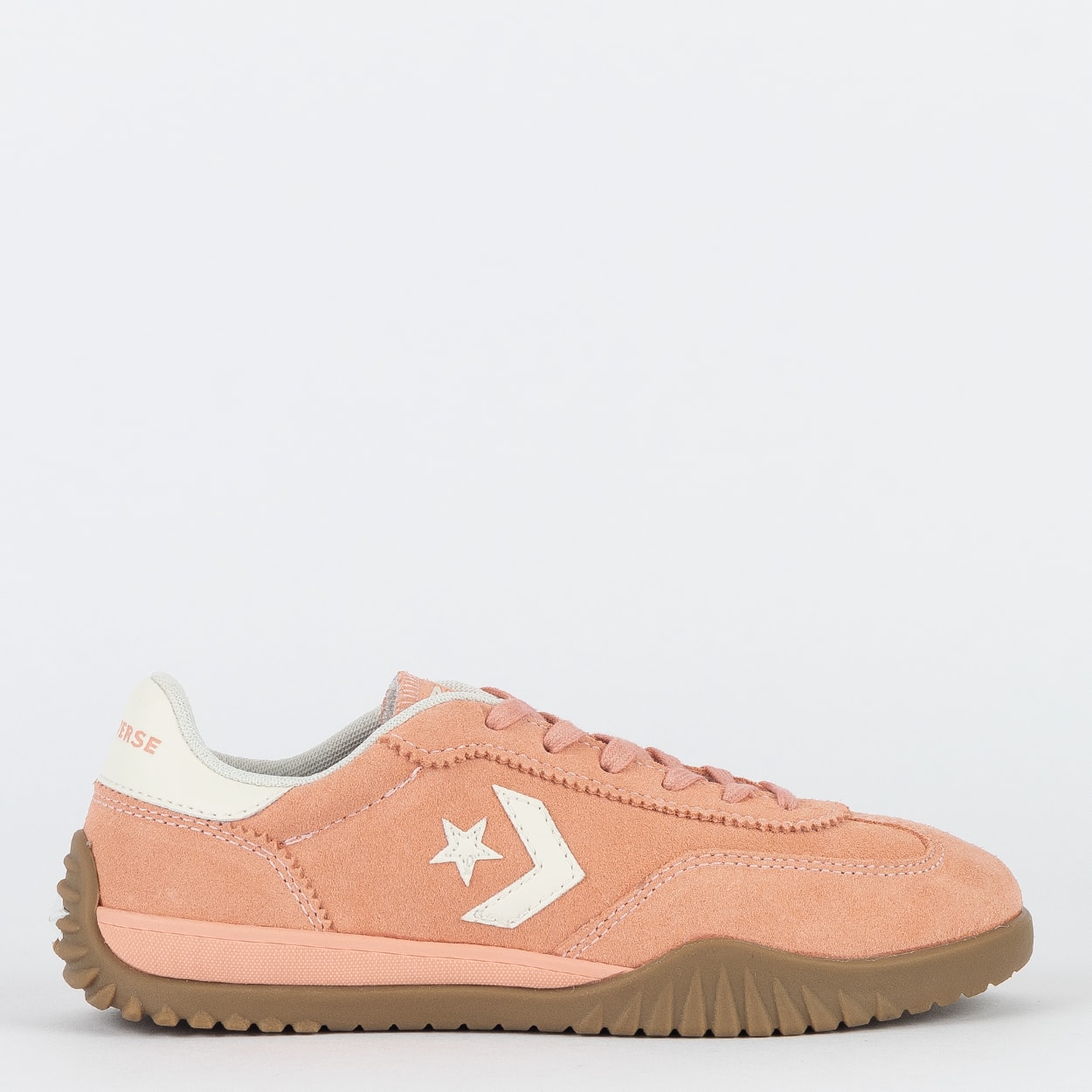 Tênis Converse Run Star Trainer Ox Seasonal Suede Rosa Suave